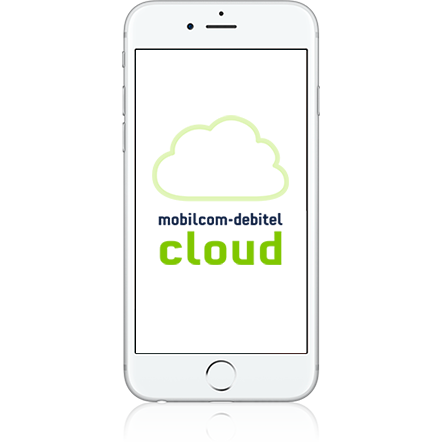 screenshot of mobilcom-debitel cloud